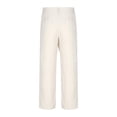 thumbnail image 4 of Ceisia Pantalon Habillé pour Homme, Coupe Droite Ajustée, Formel, avec devant Enveloppant, Structuré, Infroissable, Multicolore, 4 of 6