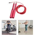 thumbnail image 2 of S SERENABLE Skipping Rope 300cm Adjustable Length Non Slip Handle Aerobic Exercises Personal Thick Red, 2 of 9