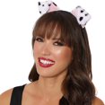 thumbnail image 4 of Adult Way To Celebrate Dalmatian Ears Headband Halloween Accessory, 4 of 5