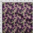thumbnail image 4 of oneOone Polyester Spandex Wine Purple Fabric Abstracts Sewing Material Print Fabric By The Yard 56 Inch Wide, 4 of 4