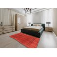 thumbnail image 4 of Ahgly Company Indoor Rectangle Mid-Century Modern Red Oriental Area Rugs, 3' x 5', 4 of 6