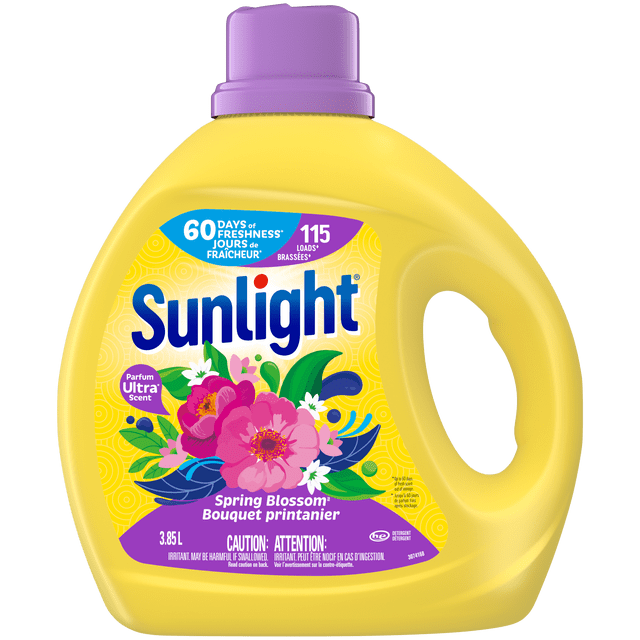Sunlight® Spring Blossom™ laundry detergent, 3.85L, 115 Wash Loads