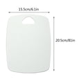 thumbnail image 1 of UsRHHA Double Sided Color Coded Cutting Board, Mini Fruit Vegetable Chopping Board for Baby Food Prep, Kitchen Classification Boards, 1 of 3