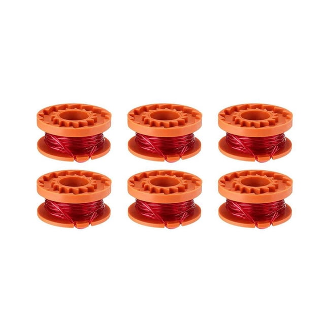 16 Pack Replacement Trimmer Line for Worx WA0010 WG180 WG163 WG175 Spools,10 Ft/0.065 Inch Trimmer String Refills Parts