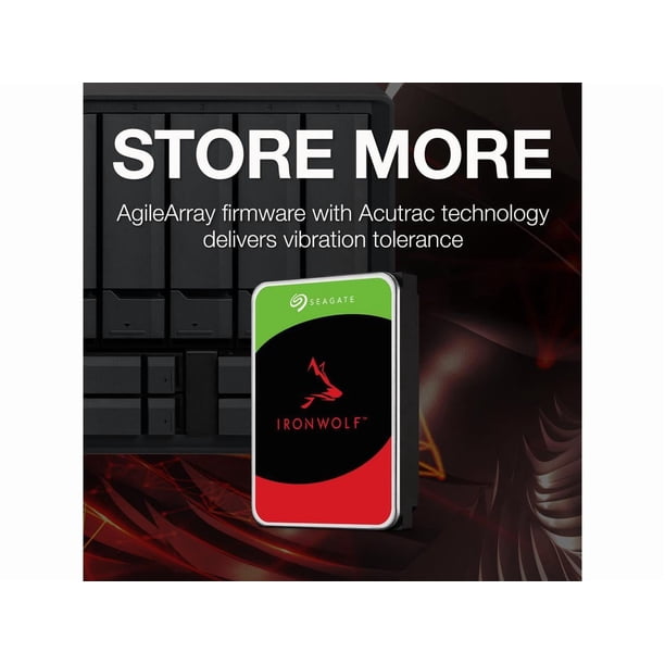 Seagate IronWolf ST4000VN006 4TB 5400 RPM 256MB Cache SATA 6.0Gb/s