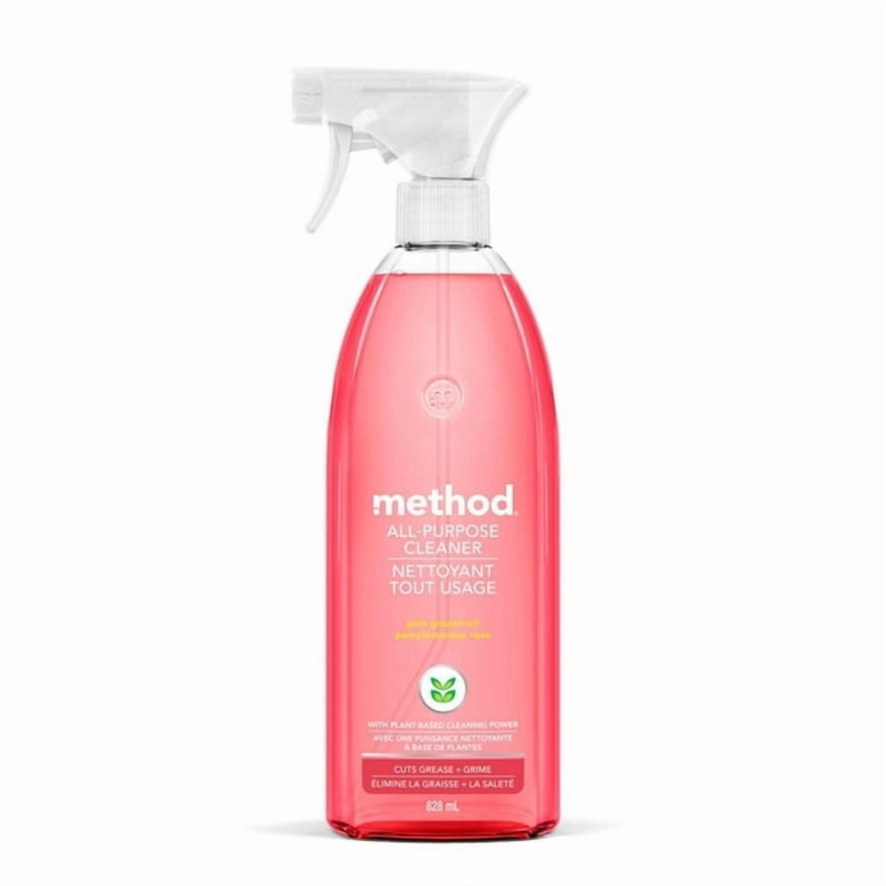 Method All-Purpose Cleaner, Natural Cleaner, Pink Grapefruit, 828 ml