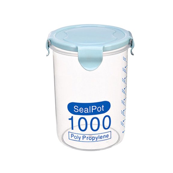 RKSTN Kitchen Utensils Storage Containers Airtight Cans Plastic Storage Boxes Stackable Storage Boxes Kitchen Refrigerator Storage Tanks Kitchen Utensils