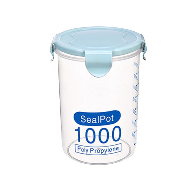 RKSTN Kitchen Utensils Storage Containers Airtight Cans Plastic Storage Boxes Stackable Storage Boxes Kitchen Refrigerator Storage Tanks Kitchen Utensils