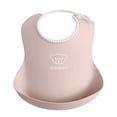thumbnail image 4 of BabyBjorn Baby Bib, Powder Pink, 4 of 4