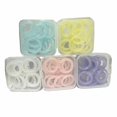 thumbnail image 1 of WHEANG 20/100 Pieces Plastic Rings Plastic Loose Leaf Rings Multi Color Plastic Book Rings Flexible for Cards Document Stack and Swatches Organization School Home Or Use，5 Color (15 Mm), 1 of 9