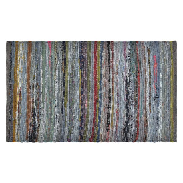 Fabstyles Premium 100% Cotton Rug, Handmade Area Rag Rug for Living Room, Hallway, Patio