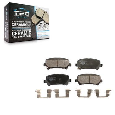TEC Rear Ceramic Disc Brake Pads TEC-1806 for Car 2015-2020 Chevrolet Colorado GMC Canyon
