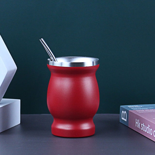 Tasse Mini Portable en Acier Inoxydable Fonctionnelle Pratique Tasse à Thé de Voyage pour Usage Extérieur