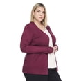 thumbnail image 4 of Lane Bryant Women's Plus Open-Front Cardigan, 4 of 6