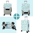 thumbnail image 3 of Travel Luggage Cover Suitcase Protector Fits 18-32 Inch Luggage Wheel Covers Patterned Travel Related Items Flower Luggage Protector Elastic Luggage Anti-scratch Suitcase Cover XL, 3 of 5