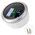 thumbnail image 4 of FLAMEEN 6‑In‑1 Multifunction Gauge 316 Stainless Steel Waterproof Anti‑Fog Meter For Cars Boats Yachts 85mm/3.3in,Waterproof Digital Meter,Digital Gauge With Alarm, 4 of 8
