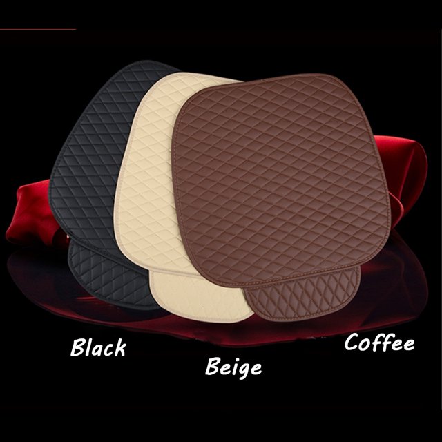 Autumn Winter Universal Plush Anti Slip Car Front & Rear Seat Lattice Cushion Cover Chair Pad Seat Mat