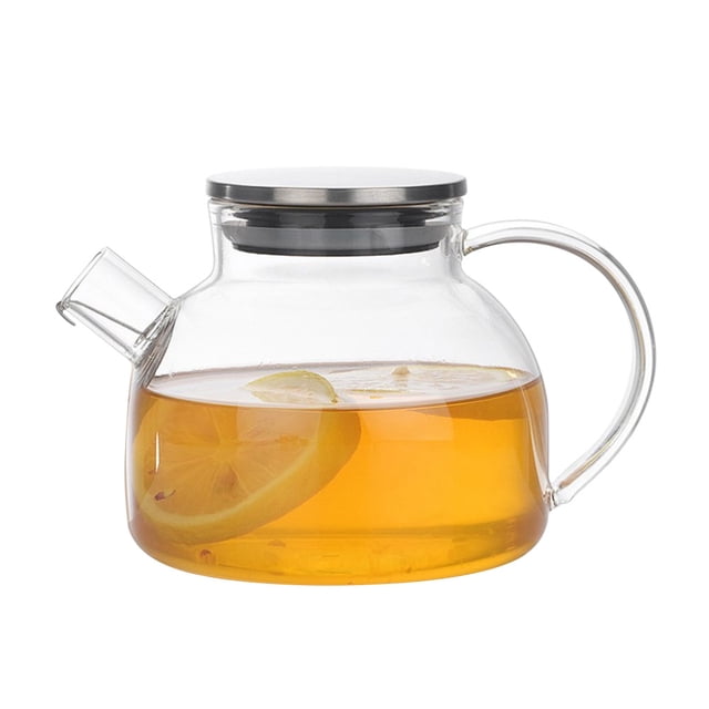 MasteelfCA 1pc 500ml Household Glass Teapot Heat Resistant Glass Teapot Healthy Teapot Small Kettle
