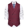 thumbnail image 1 of Dvkptbk Men Solid Fashion Have Pockets Button Turn-down Collar Tanks Tops Blouse on Clearance, 1 of 9