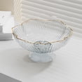 thumbnail image 2 of Dvruxg Multipurpose Kitchen Fruit Bowl with Drainage, Stylish PVC Vegetable Strainer Bowl for Buffets, Round Centerpiece Serving Tray for Parties and Gatherings, 2 of 5