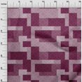 thumbnail image 2 of oneOone Viscose Jersey Fabric Square Geometric Printed Fabric 1 Yard 60 Inches Wide, 2 of 4