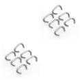 thumbnail image 4 of bedienty 6 Pcs Clip de Montage Latéral pour Plongée Pince de Bande en Nylon Professionnelle Robuste Clips de Fixation en Acier Inoxydable Support d'Outils de Plongée 2mm 2Ensemble, 4 of 6