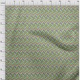 thumbnail image 3 of oneOone Viscose Chiffon Fabric Herringbone Geometric Fabric Prints By Yard 42 Inch Wide, 3 of 4