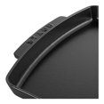 thumbnail image 4 of STAUB Serving 33 cm x 22 cm Cast Iron Rectangular Serving Plate, Black, 4 of 5