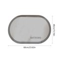 thumbnail image 3 of Dvkptbk Rubber Bath Mat, Super Absorbent Bathroom Rugs Non Slip, Machine Washable Shower Mat, Quick Dry Bath Rugs, Cushioned Carpet Bathmat for Bathroom Floor, Tub and Shower, 3 of 6