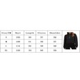 thumbnail image 5 of Femmes Mi-Zip Pull-Over Col Montant Manches Longues Tops, 5 of 5