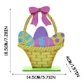 thumbnail image 2 of EGNMCR Easter Decorations For The Home Easter Decor Easter Wooden Crafts Painted Rabbit Chick Tulips Eggs Table Decoration Crafts Ornaments Easter Decorations, 2 of 2