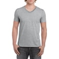 thumbnail image 4 of Gildan Mens Soft Style V-Neck Short Sleeve T-Shirt, 4 of 6