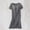 Dark Gray, variant on Sakmal Moomoo Nightgowns for Women Cotton Victorian Nightshirt Brown Short Sleeve Nightgowns