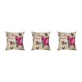 thumbnail image 2 of Maytalsory Easy To Change Flowers Pillowcase Addition To Home Decor Polyester Decorative Pillow Cushion Covers Soft Durable kztym001-1 3Set, 2 of 6