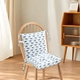 thumbnail image 4 of High Back Chair Cushion for Rocking Porch Swivel Seat, Multicolor Waterproof Polyester with Straps, All-Weather Replacement, 40 x 80 cm, 1 Pack, 4 of 6