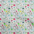 thumbnail image 1 of oneOone Rayon Magenta Fabric Tool Fabric For Sewing Printed Craft Fabric By The Yard 56 Inch Wide, 1 of 4