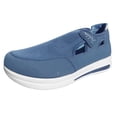 thumbnail image 2 of Espadrilles pour Femmes à Enfiler, Mocassins à Plateforme Confortables pour Femmes, Style Romain, Grande Pointure, Chaussures de Printemps pour Femmes, Noir, 2 of 4