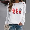 thumbnail image 2 of RKSTN Chandail pour Femmes Décontracté à Manches Longues Blouse à Imprimé de la Saint-Valentin Hauts Chandail Col Rond Coupe Ample Chandail, 2 of 4