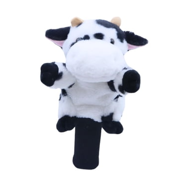 Siruishop Golf Club Driver Head Cover Cartoon Cute Transport Protection Wood Headcover Cow