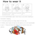 thumbnail image 4 of kurtrusly Christmas Themed Face Mask Dustproof Breathable Printing Mask with Elastic Ear Band Type 3, 4 of 7