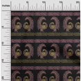thumbnail image 1 of oneOone Polyester Lycra Fabric Peacock Block Print Fabric By Yard 56 Inch Wide, 1 of 4