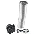 thumbnail image 3 of Usb Adjustable Speed Smoke Absorber Fume Extractor Fan for Welding And Soldering Keep Workspace Clean From Harmful Fumes Fan Plus 6M Pipe, 3 of 9