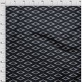 thumbnail image 3 of oneOone Cotton Silk Fabric Geometric Ikat Printed Fabric 1 Yard 42 Inch Wide, 3 of 4