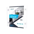 thumbnail image 2 of AdirOffice 8.5''x 11'' Clear Suction Acrylic Window Sign Holder 6 Pack, 2 of 3
