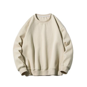 Men Casual Round Neck Long Sleeve Pullover Solid Color Sweatshirts Blouse