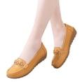 thumbnail image 3 of 2025 Chaussures Plates de Marche Confort pour Femmes pour le Travail pour Femmes Mocassin de Bureau à Enfiler Semelles Intérieures Plates pour Femmes Mocassin Chaussures Plates Confortables Chaussures de Conduite d'Extérieur, 3 of 8