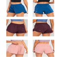 thumbnail image 3 of POINTERTECK Short de Course pour Femmes avec Poches Zippées Taille Haute Entraînement Sportif Short de Tennis Short de Course, 3 of 5