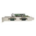 thumbnail image 3 of StarTech.com 2-Port PCI Express Serial Card with 16C1050 UART PCI Serial Card 232 - RS Low Profile Serial Card - (PEX2S1050) - Adaptateur Série - PCIe Profil Bas - RS-232 x 2, 3 of 5