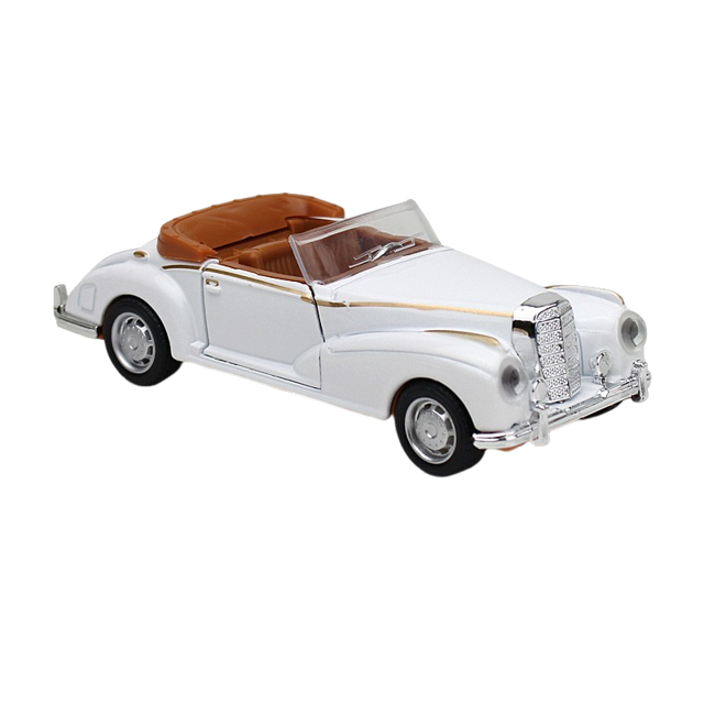 Modèle de Véhicule 1:32 Super Classique Voiture Jouet à Rétrofriction Collection Éducative Porte Ouverte Modèle de Voiture Cadeau pour Audi Blanc