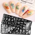 thumbnail image 2 of Plaques de Estampage pour Ongles Design Visage Humain Multiples Images Art de Manucure Solide Plaque d'Impression en Acier Inoxydable pour Fille, 2 of 8